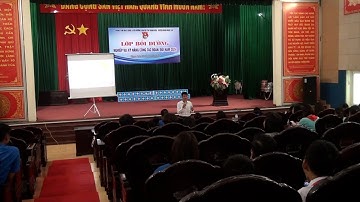 LỚP BỒI DƯỠNG NGHIỆP VỤ KỸ NĂNG CÔNG TÁC ĐOÀN, ĐỘI NĂM 2024.