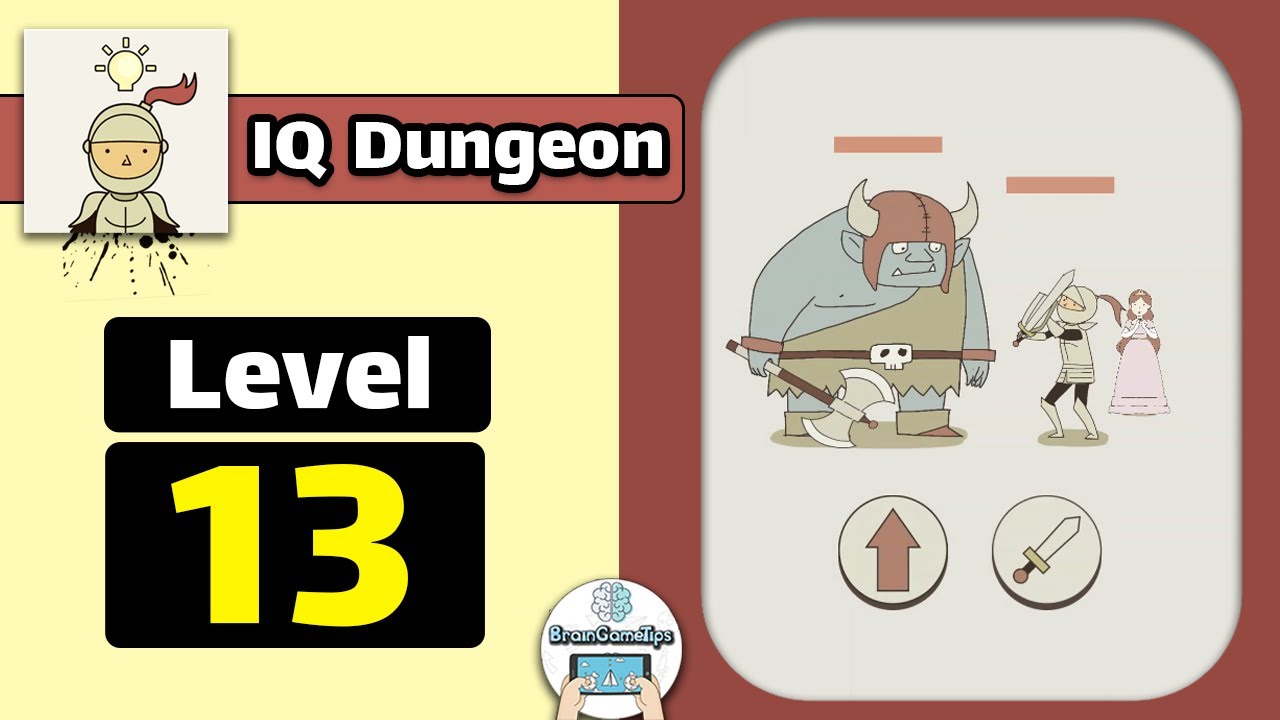 IQ Dungeon - Level 13 Walkthrough