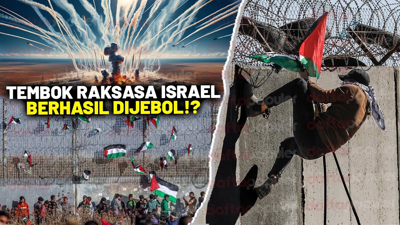 Tembok Pertahanan Israel Runtuh? Deretan Tembok Perbatasan Negara Terpanjang & Berbahaya di Dunia