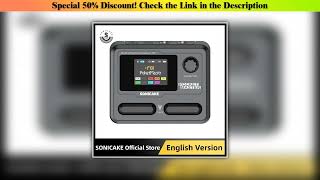 Exclusive SONICAKE Pocket Master Mini Guitar Bass Amp 100+ Multi-Effects Pedal APP Control 1.77\\