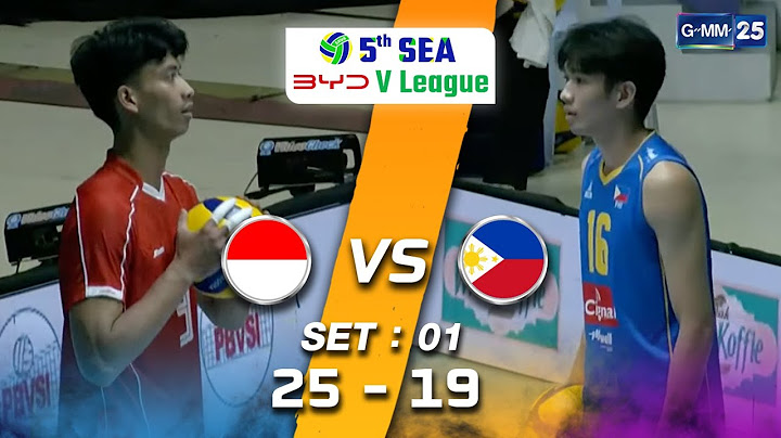 Indonesia 🇮🇩 vs Philippines 🇵🇭 | Highlight (SET 1) | 13 ก.ค. 68 | SEA V.League