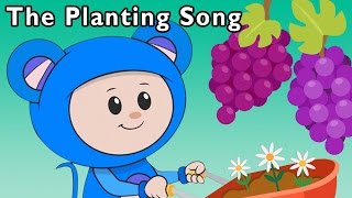 Kids Have Fun with Farm Work | The Planting Song + More | Mother Goose Club Phonics Songs
