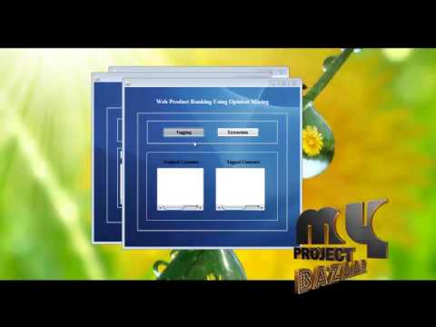 Final Year Projects 2015 | Web Product Ranking Using Opinion Mining