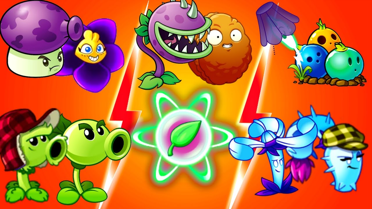 All Free Plants Power-Up! in Plants vs Zombies 2 