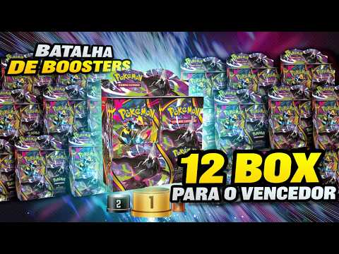 BOOSTER BATTLE: Only one person will walk away with 12 ME5 Absolute Darkness booster boxes