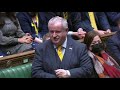 President of Ukraine Volodymyr Zelenskyy addresses UK Parliament