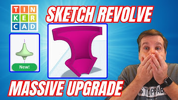 Massive Tinkercad Sketch Revolve Upgrade: Partial Revolve is HERE! 💯🤯