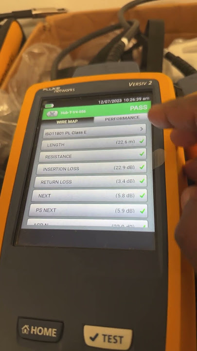 Fluke testing. #copper #flukes