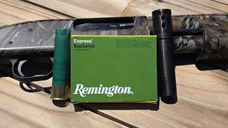 Pretty Nasty! Remington Express 12ga 3.5" 18 Pellet 00 Buck W/ Mossberg 835 & Kicks Buck Kicker Full