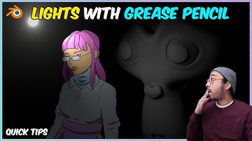 Quick Tips Lights | Blender Grease Pencil