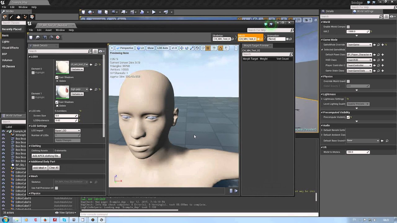 UE4 MakeHuman 472 a - YouTube