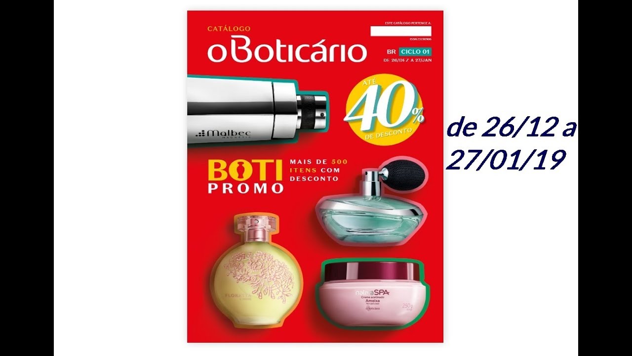 LOJA DE BOLSA O BOTICÁRIO - REVISTA/CATALOGO O BOTICARIO - OFERTAS E ...