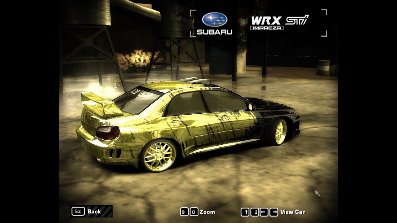 SUBARU WRX IMPREZA. NEED FOR SPEED MOST WANTED YouTube