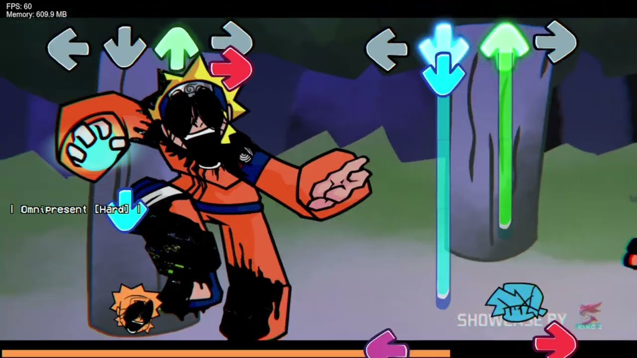 FNF Glitch Naruto: TOURING THE UNIVERSE | High-Effort Technical Showcase | Anime Animation Study