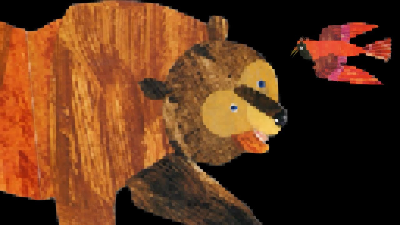 Brown Bear, Brown Bear, What do you see? Song | Sensory Learning Video ...