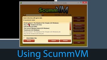 Using ScummVM with mGalaxy