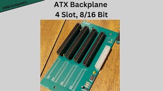 ATX Backplane, 4 Slot, 8/16 Bit
