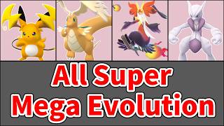 Super Max Level Mega Evolutions Ranked: Which Mega Is Best? Mega Mewtwo, Mega Raichu #PokemonGO screenshot 5