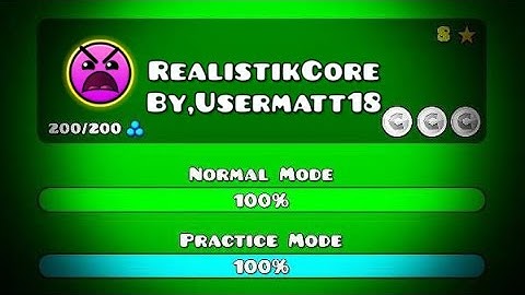 Geometry Dash RealistikCore By,Usermatt18