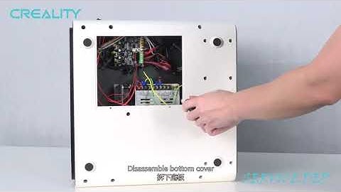 Service tutorial CR 200B replace Z axis motor wire