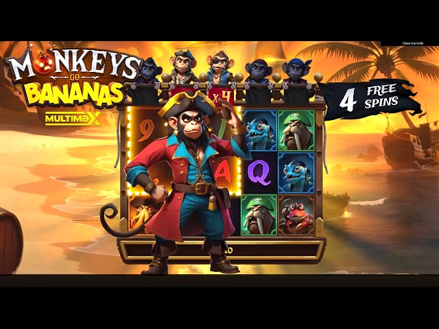 Monkeys Go Bananas MultiMax from Yggdrasil