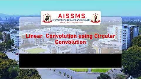 Linear Convolution Using circular convolution