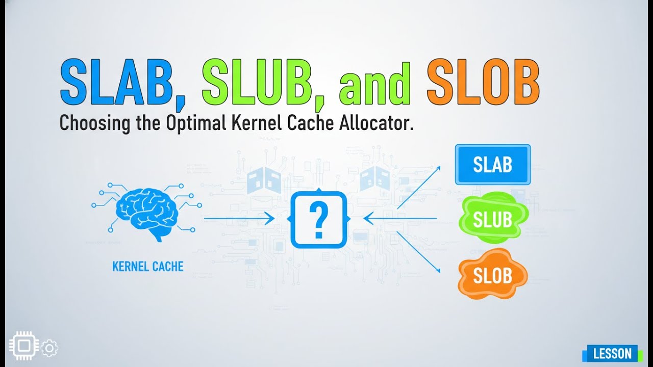 Объяснение принципа распределения памяти в ядре Linux: сравнение SLAB, SLUB и SLOB.