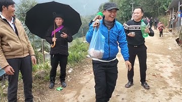 Đám cưới nùng Hoàng Su Phì Hà Giang | Lý mề lu long rân ❤️