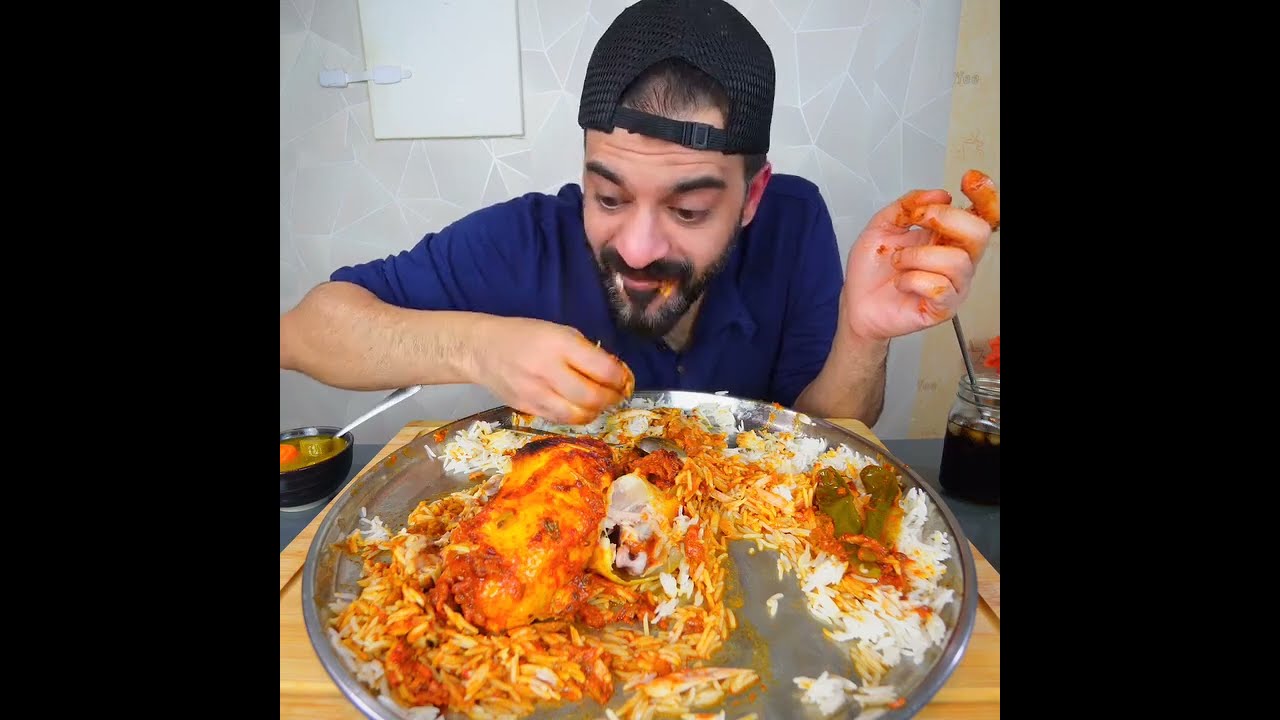 تجربة موكبانغ التكه ماسالا الهنديه Indian Tikka Masala Mukbang Experience