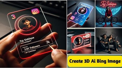 Create 3D Ai Instagram Name Image Creator 2024 | Pubg Gaming Image bing image creater
