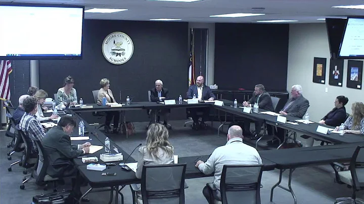 Moore County School Board Special Called Meeting - 11-20-25