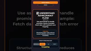 Master JavaScript Async & Error Handling in 60s | Coding Short
