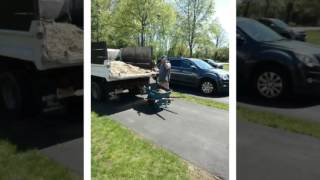 small landscape install in Eatontown, done by American Landscaping  and Tree Service
