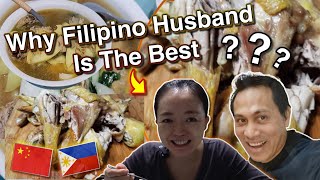 How My FILIPINO HUSBAND Takes Care Of Me When I Got COVID | NILAGPANG NA MANOK | Pinoy Food Mukbang