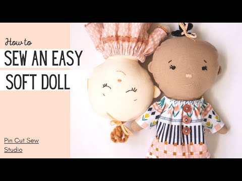 Tutorial Doll Body / How To Sew Doll Body / 40cm stand Basic doll 