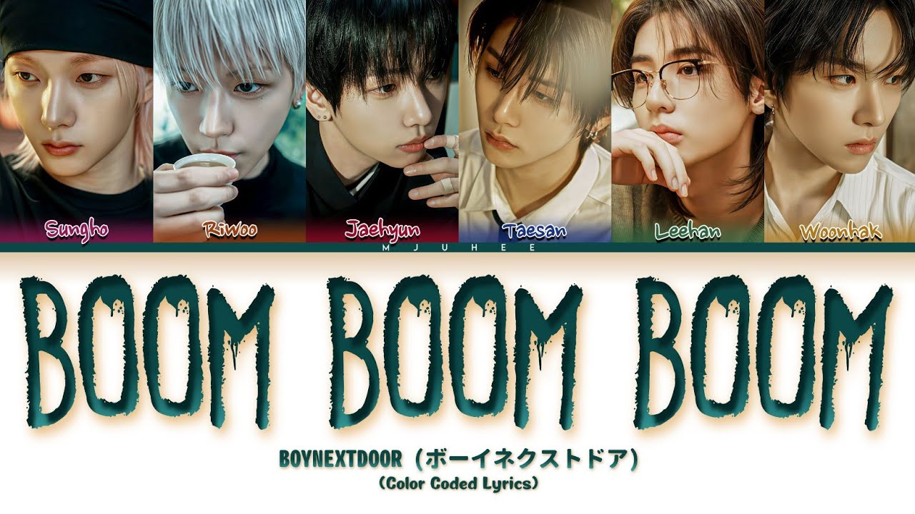 BOYNEXTDOOR (ボーイネクストドア) 'Boom Boom Boom' (Color Coded