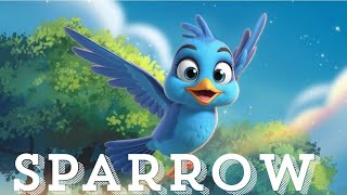 The brave  little sparrow || story for kids #animation #kidsstorychannel