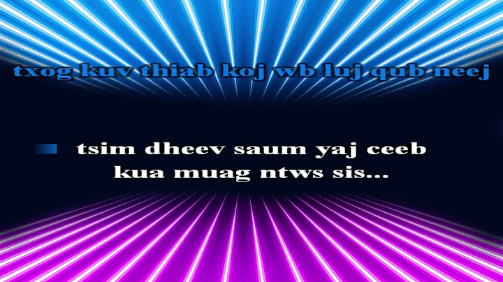Khab Lis - tseem khuv xim qees karaoke ເສບສົດ