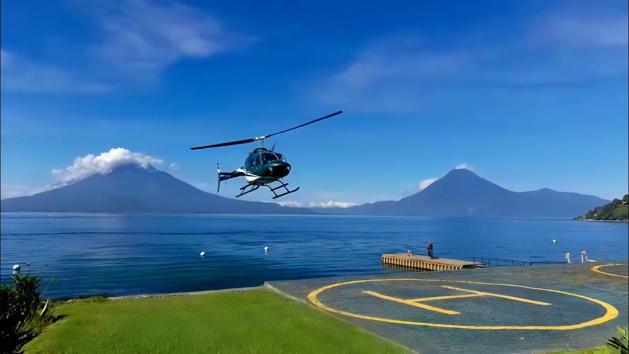 guatemala helicopter tour