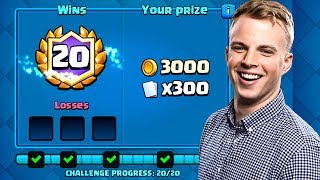Clash Royale - BEST 20 WIN CHALLENGE DECK!