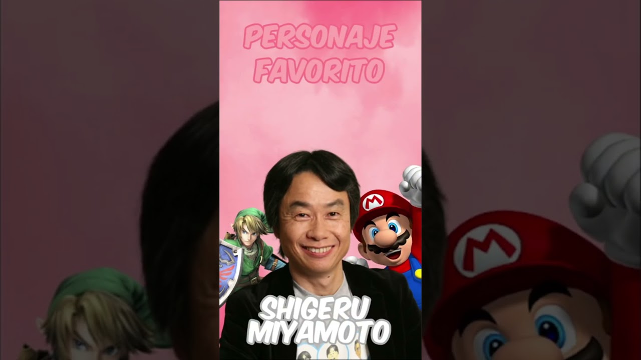 ¿Sabías que los personajes favoritos de Miyamoto no son ni Mario ni Zelda, en realidad?