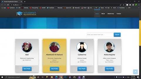 Student Registration System - Demo