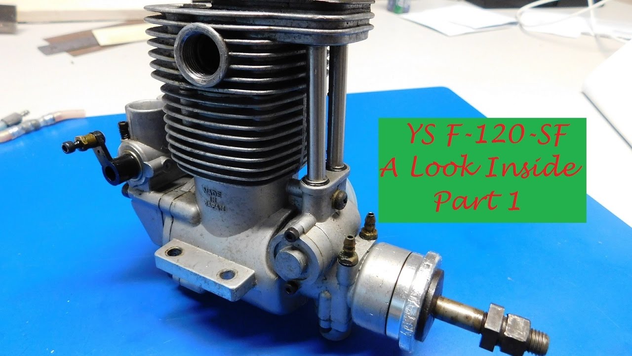 YS F-120 AC FOUR CYCLE エンジン YS 1.20AC