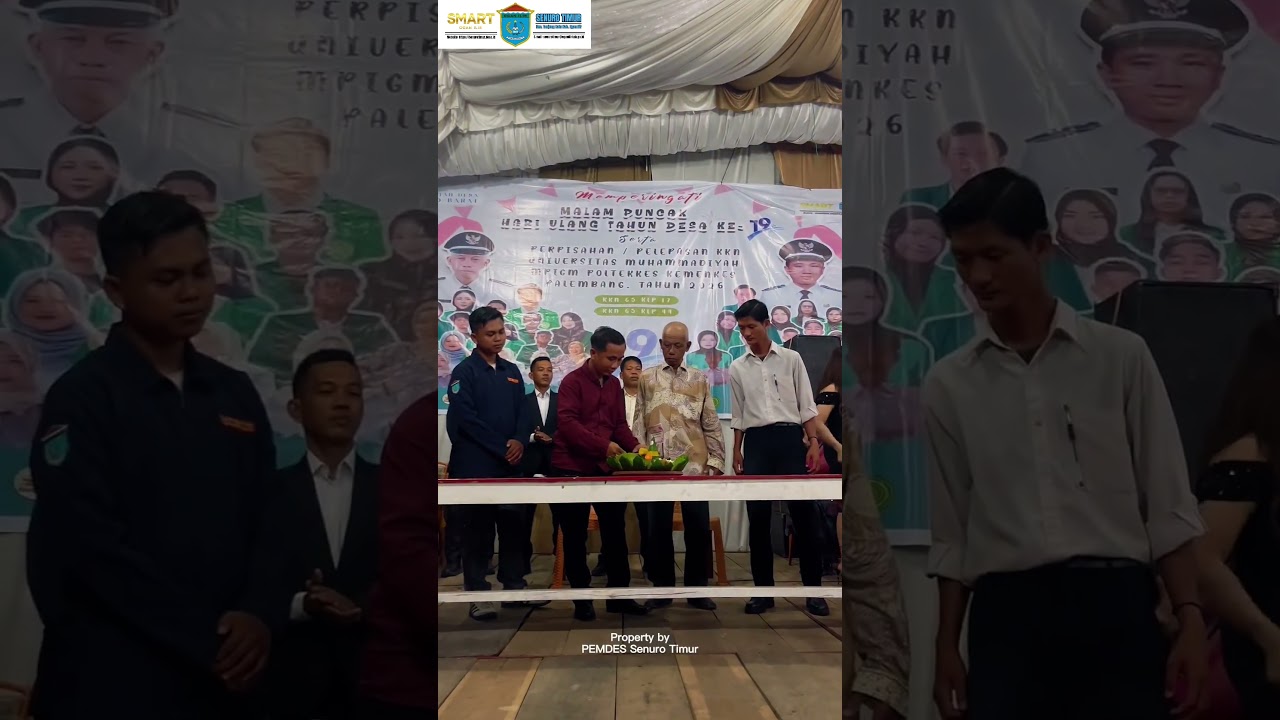 Peringatan HUT Desa Senuro Ke-19 