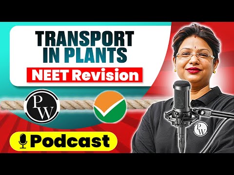 TRANSPORT IN PLANTS in 45 Minutes | Quick Revision PODCAST | Class 11th | NEET