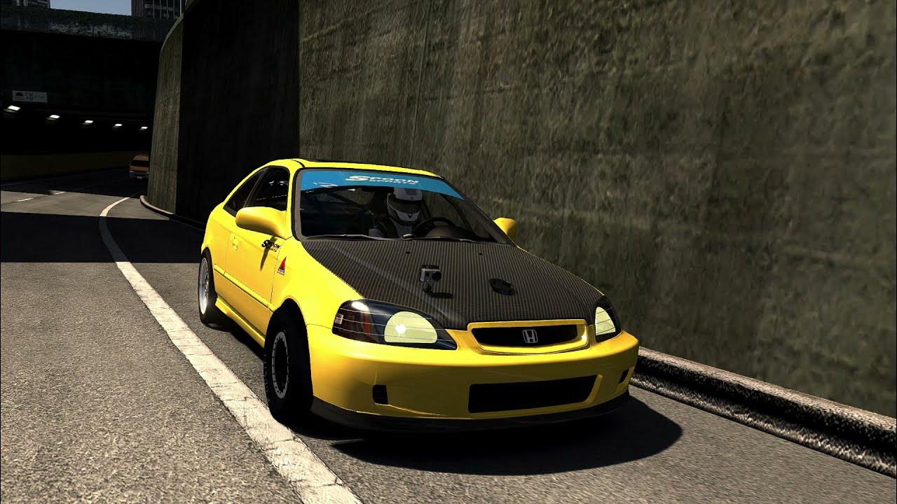 Трафик ассетто корса. Honda Civic ek9 initial d. Honda Civic ek9 Spoon. Shuto Expressway Assetto Corsa.