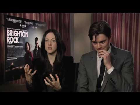 Sam Riley and Andrea Riseborough On Brighton Rock