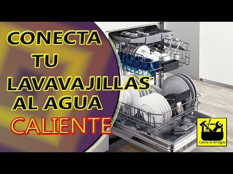 Video: ¿Se debe conectar el lavavajillas al agua fría o caliente?