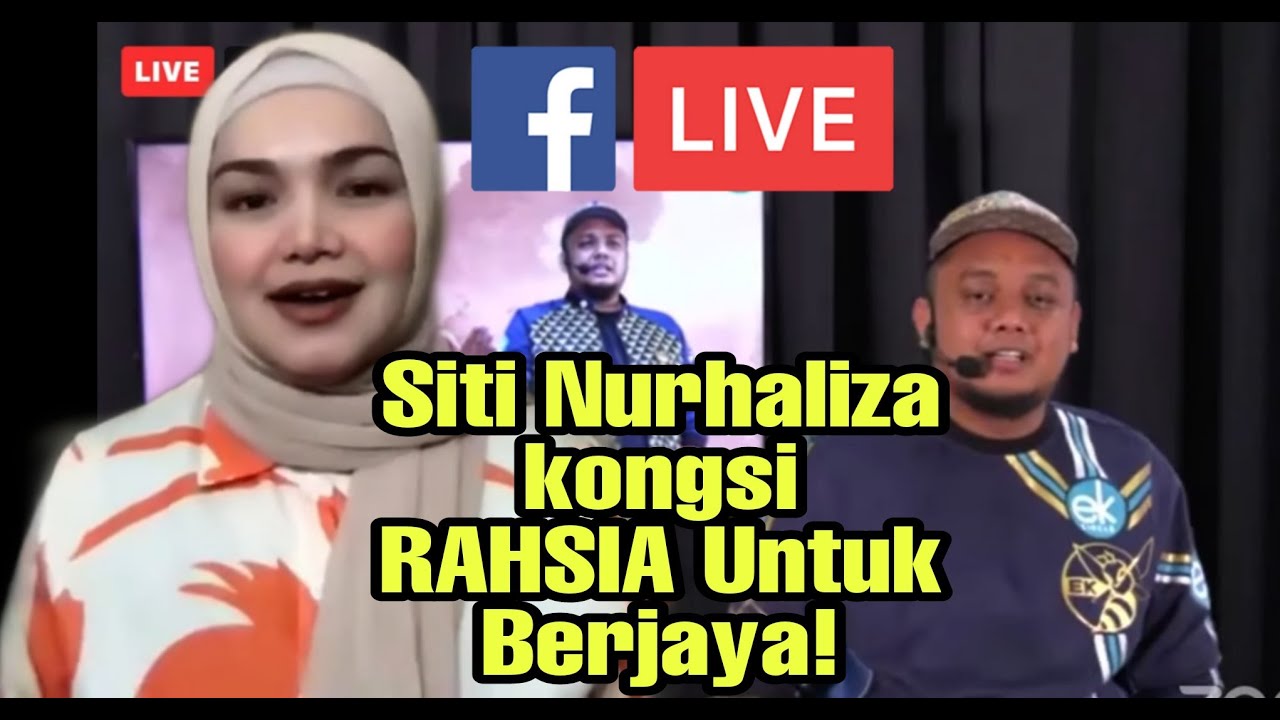 Semua Orang Boleh Berjaya Kalau Rajin Berusaha Kata Siti Nurhaliza Dan Encik Khairul Talk Biz Youtube