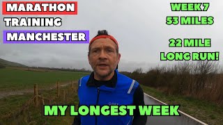 MARATHON TRAINING | MY LONGEST WEEK | Manchester WK~7 | #runner #vlog #marathon #42k #fitness